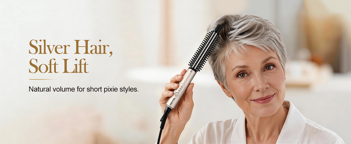 dual voltage thermal brush