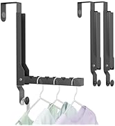 Over The Door Drying Rack Upgraded Model, Space Saving Collapsible Over The Door Hooks, Portable ...