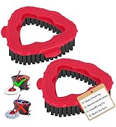 Scrub Brush Head Replacement for O Cedar EasyWring 1-Tank System – Hard Bristle Oceda Scrubber Mo...