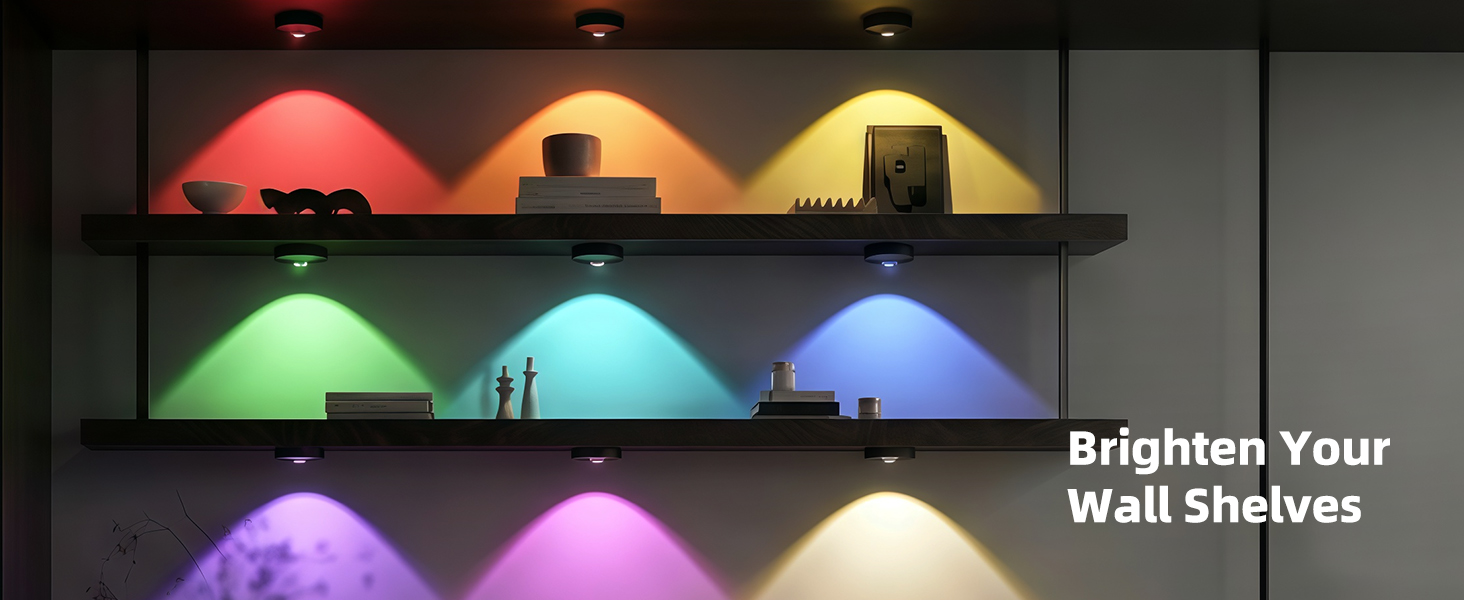 Wall Shelf Lighting