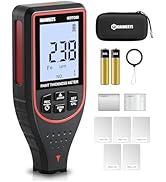KAIWEETS Paint Thickness Gauge Car Coating Depth Gauge 0~2999µM Digital Paint Meter for Cars Pain...