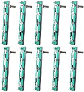 Taiss 10PCS 10K Double Linear Slide Potentiometer 75MM Volume Control Electronic Potentiometer B1...