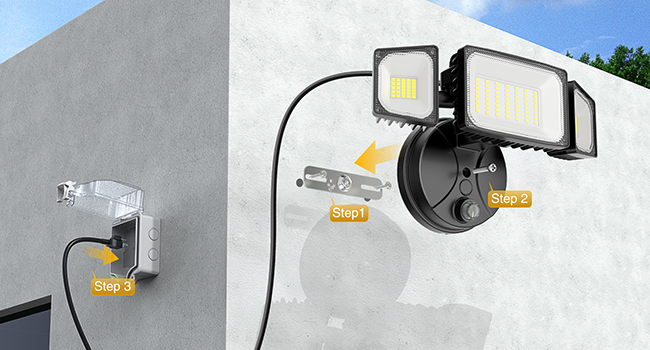 outdoor flood lights for house