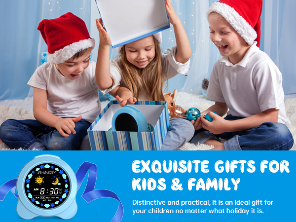 Kids Digital Alarm Clock Colorful