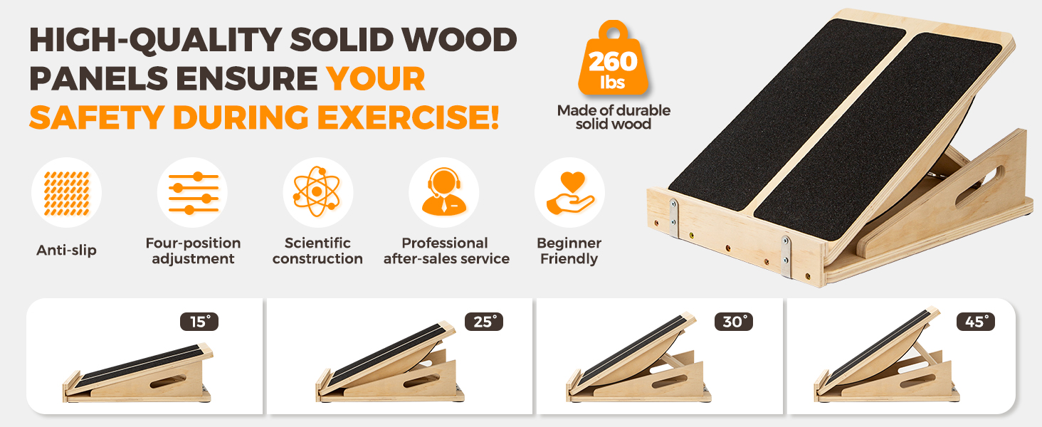 leg slant board