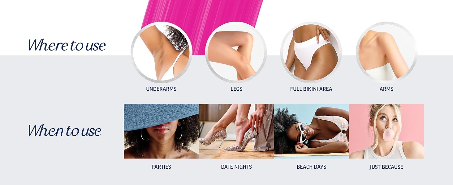 Veet 2 Minute Professional Hair Removal Gel Cream for Arms, Underarms, Legs and Full Bikini