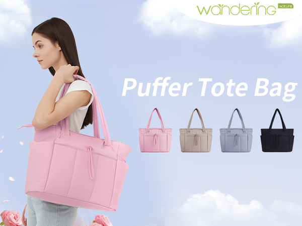 Puffer Tote Bag