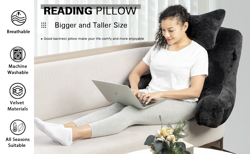 Reading Pillow Extra Large 31"