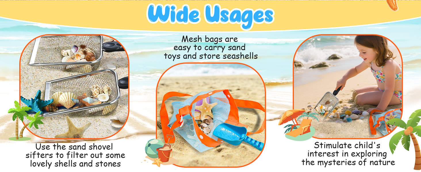 sand sifter for the beach