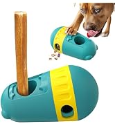 Dog Food Puzzle Toy Adjustable Treat Dispensing Food Dispenser Slow Feeder Bowls Puppy Enrichment...