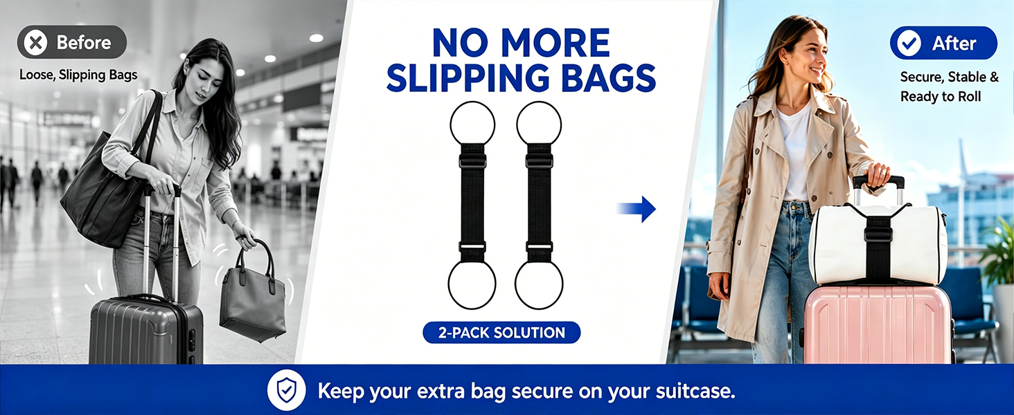 luggage connector straps