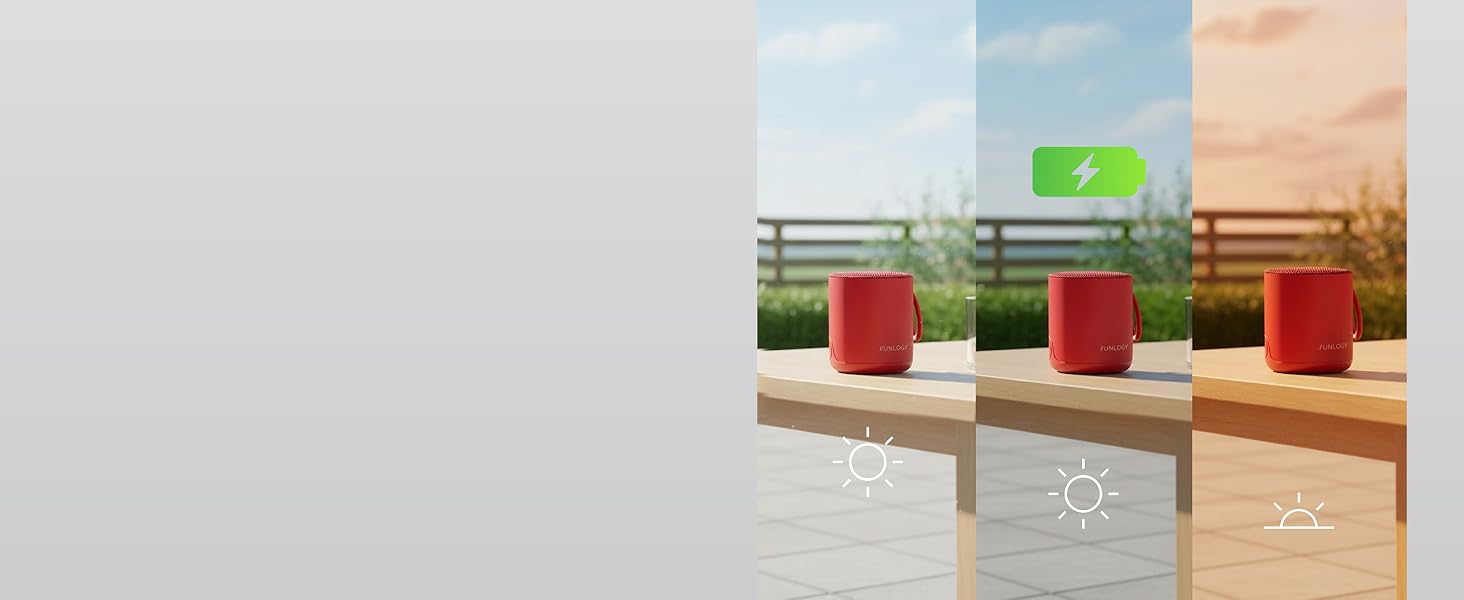 FUNLOGY Portable Mini2 From Sunrise to Sunset.