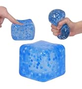 FazaVexior Jumbo 2.75" Snowflake Stress Cube - Nearly 1lb Heavy-Duty Maltose Fidget Toy for Stres...