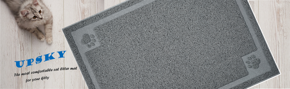 Cat litter mat