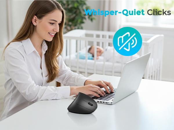 wireless ergonomic mouse