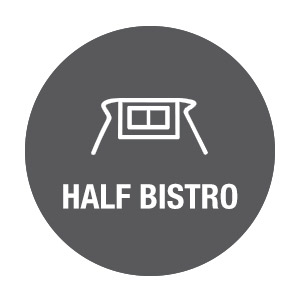 Chef Works Half-bistro Icon