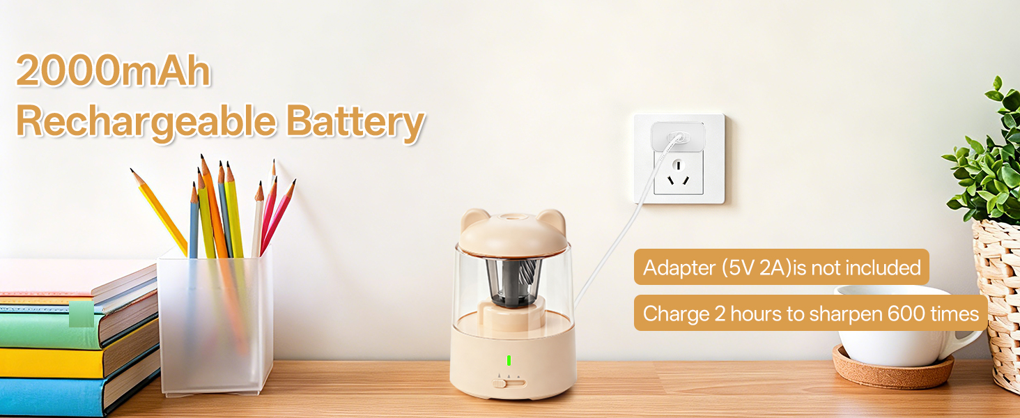 2000mAh Rechargeable Battery