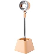 Mikikit Pet Hair Dryer Holder Rotation Dog Dryer Stand Hair Tool Organizer Stainless Steel Pp