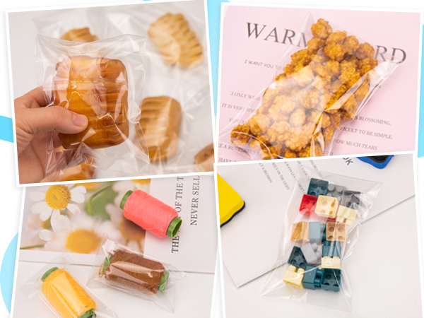 Aubeco Self Sealing Cellophane Bags