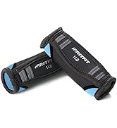 RitFit Soft Neoprene Hand Weights Set - 0.5lb / 0.75lbs / 1lbs / 1.5lbs (1 Pair) Walking Dumbbell...