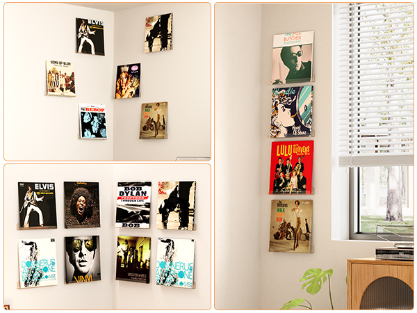 record shelves