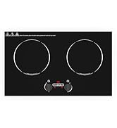 VBGK Induction Cooktop,110V 4000W Induction Stove Top with Knob Control,9 Power Levels, Kids Lock...