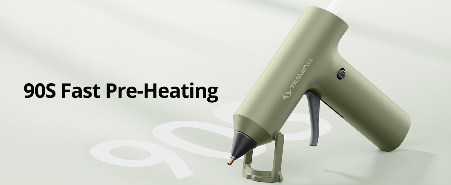 Tilswall Cordless Hot Glue Gun