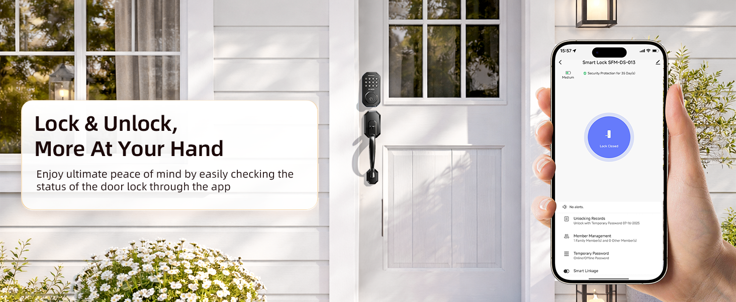 VCHOO Keyless Entry Door Lock