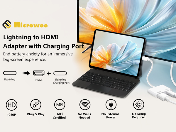 lightning to hdmi adapter iphone