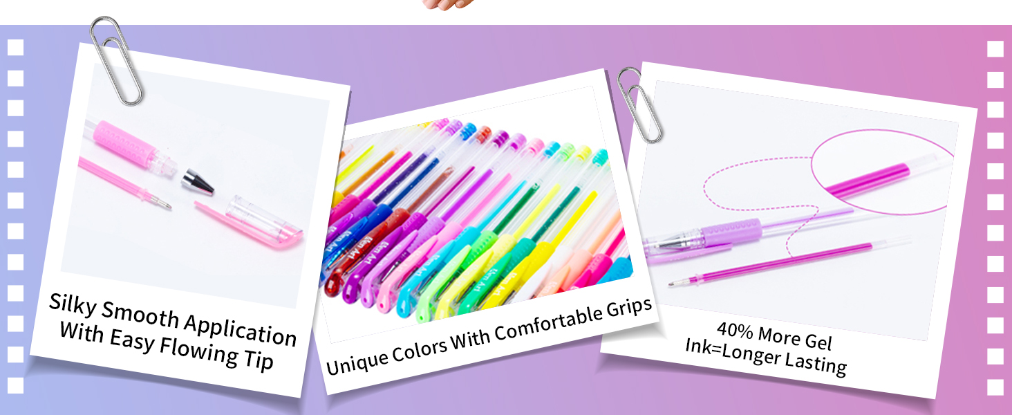Gel Pens for Adult Coloring Books