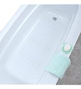 SlipX Solutions Power Grip Extra Long Bath Tub & Shower Mat 39x16, Wet Floor Non-Slip for Elderly...