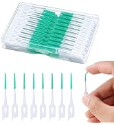 YEERSUO 220 PCS Dental Floss Picks, Soft Silicone interdental Brush, Floss Picks for Teeth, Tooth...