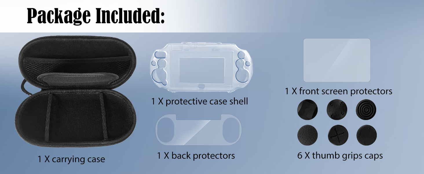accessories kit for ps vita 2000