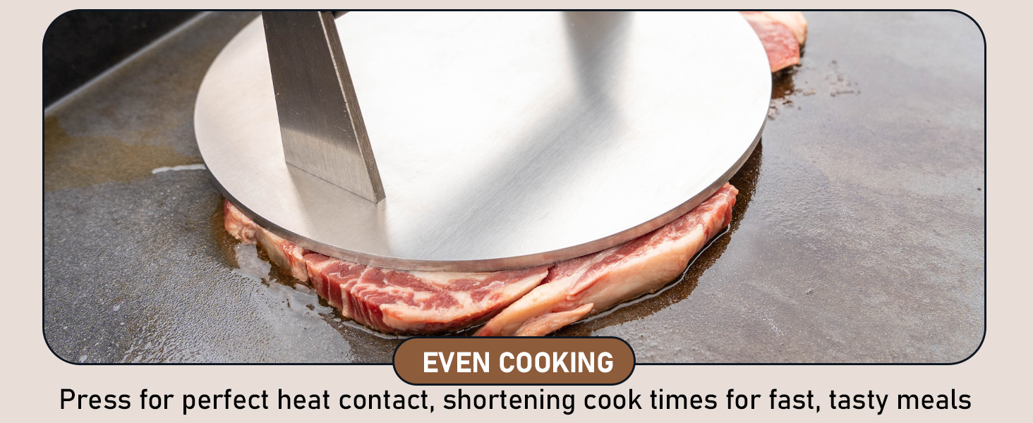 weight cooking press