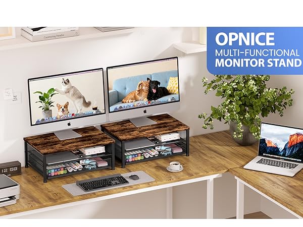 monitor stand for desk organizers and accessories computer stand riser office organization desktop
