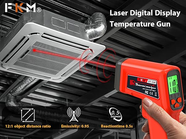 hvac temperature gun
