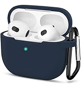 ATUAT Compatible with AirPods 3 Case, Protective Silicone Cover for AirPods 3rd Generation Case 2...