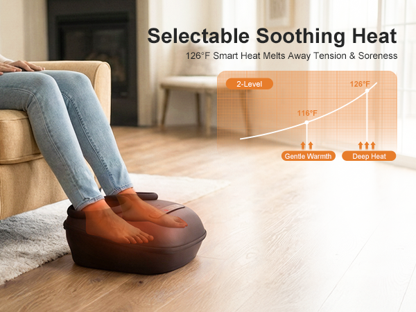 foot massager with compression