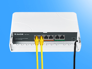 6-Port 100M Outdoor PoE Switch