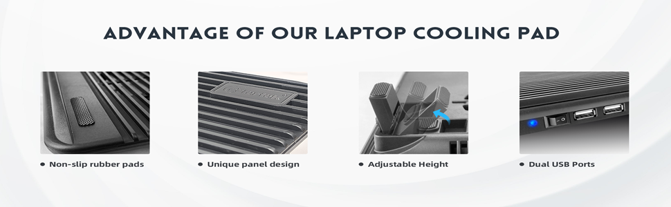 ADVANTAGE OF OUR LAPTOP COOLING PAD