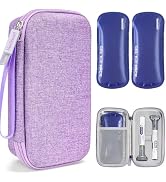 Portable Insulated Cooler Travel Case Fits 2 Zepbound or Mounjaro Injector Pens, Tirzepatide Trav...
