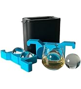 Samuelworld Premium Clear Ice Ball Maker, Slow Melting Flawlessly Clear Ice Balls for Whiskey, BP...