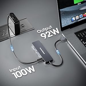 100W PD fast charging port