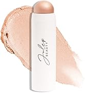 Skip The Brush Cream to Powder Highlighter Stick - Sheer Glow - 2-in-1Illuminating Highlight Stic...