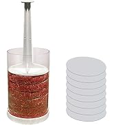 Evelots Hamburger Press-Perfect Size Burgers Every Time-Freeze-8 Dividers Included