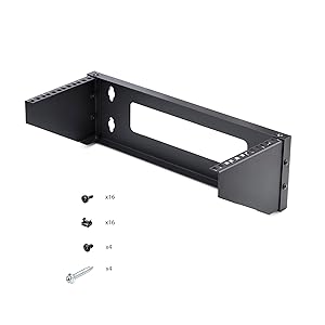 4U Vertical Wall-Mount Bracket For 19Inch Rack Mountable Equipment