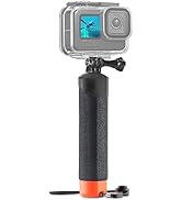 FitStill Waterproof Monopod Floating Hand Grip for Go Pro Hero 13/12/11/10/9/8/7/6/5/4/3 Session ...