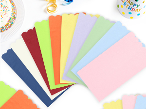 scalloped dinner napkins disposable bathroom napkins guest disposable scalloped paper hand towels