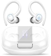 Csasan Wireless Sports Translation Earbuds Real Time, with Secure Earhook, 48H 3-in-1 Bluetooth 5...