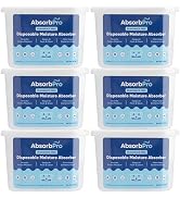 Absorb Pro - Moisture Absorber Tub Fragrance Free - 6-Pack - 10.5 oz Unscented Disposable Odor El...